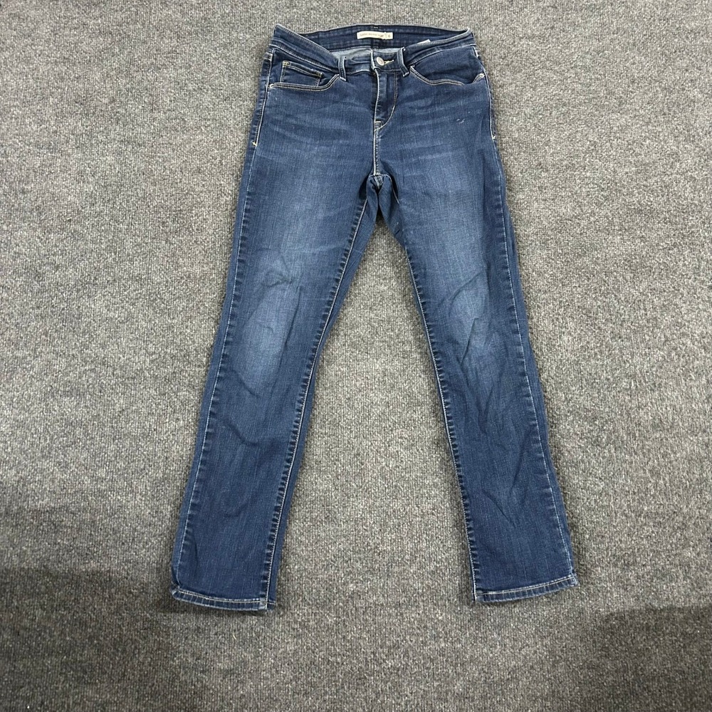 Levi's Jeans Womens Size 6 Blue Classic Mid Rise Skinny Stretch Denim 58575-0166
